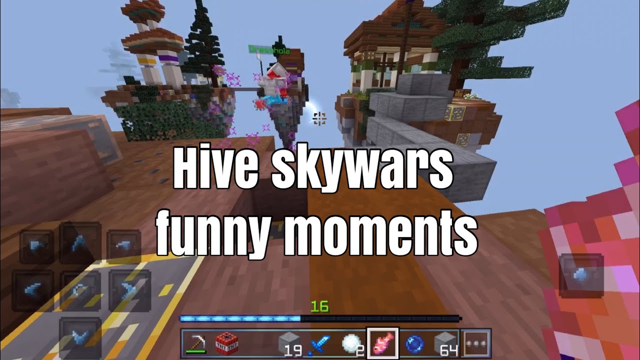 Hive skywars funny moments - YouTube