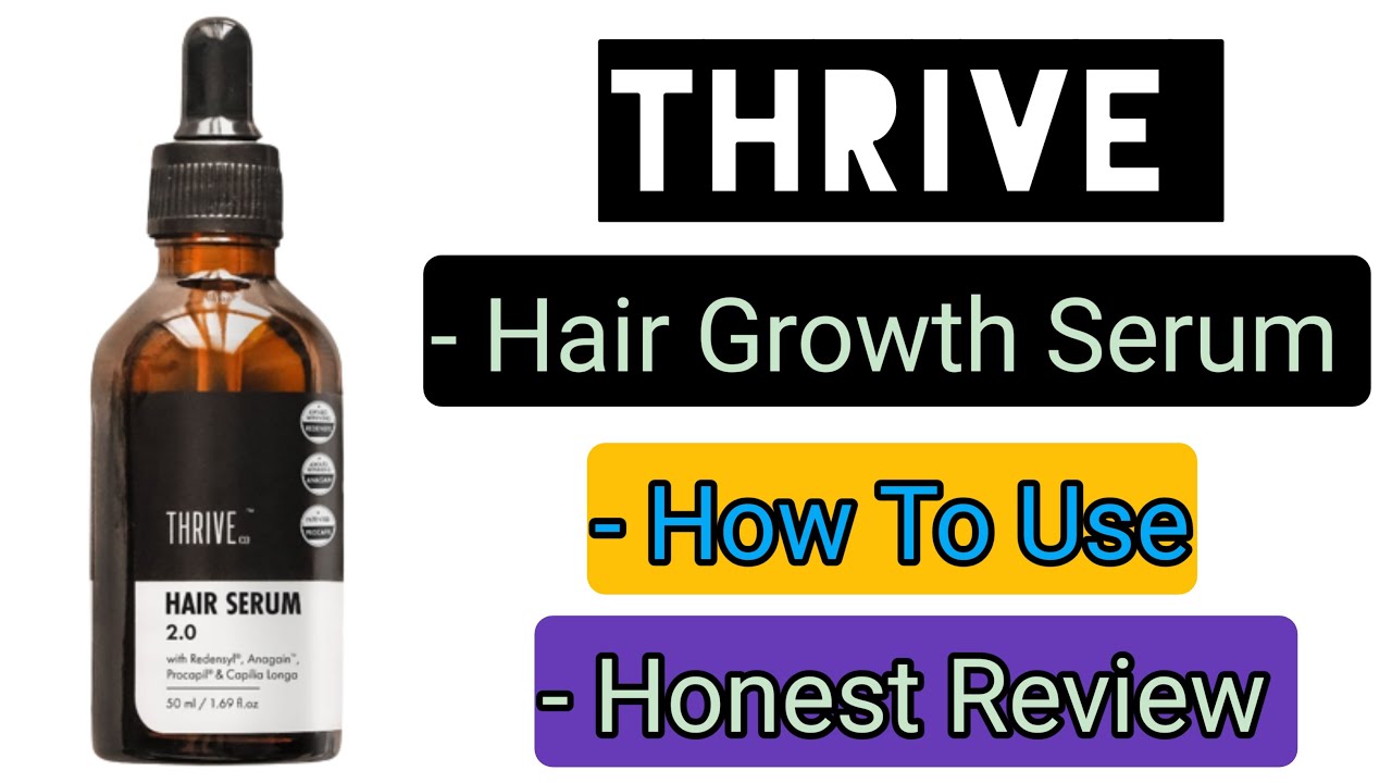Thrive Hair Growth Serum Review & Results Thrive Hair Growth Serum 