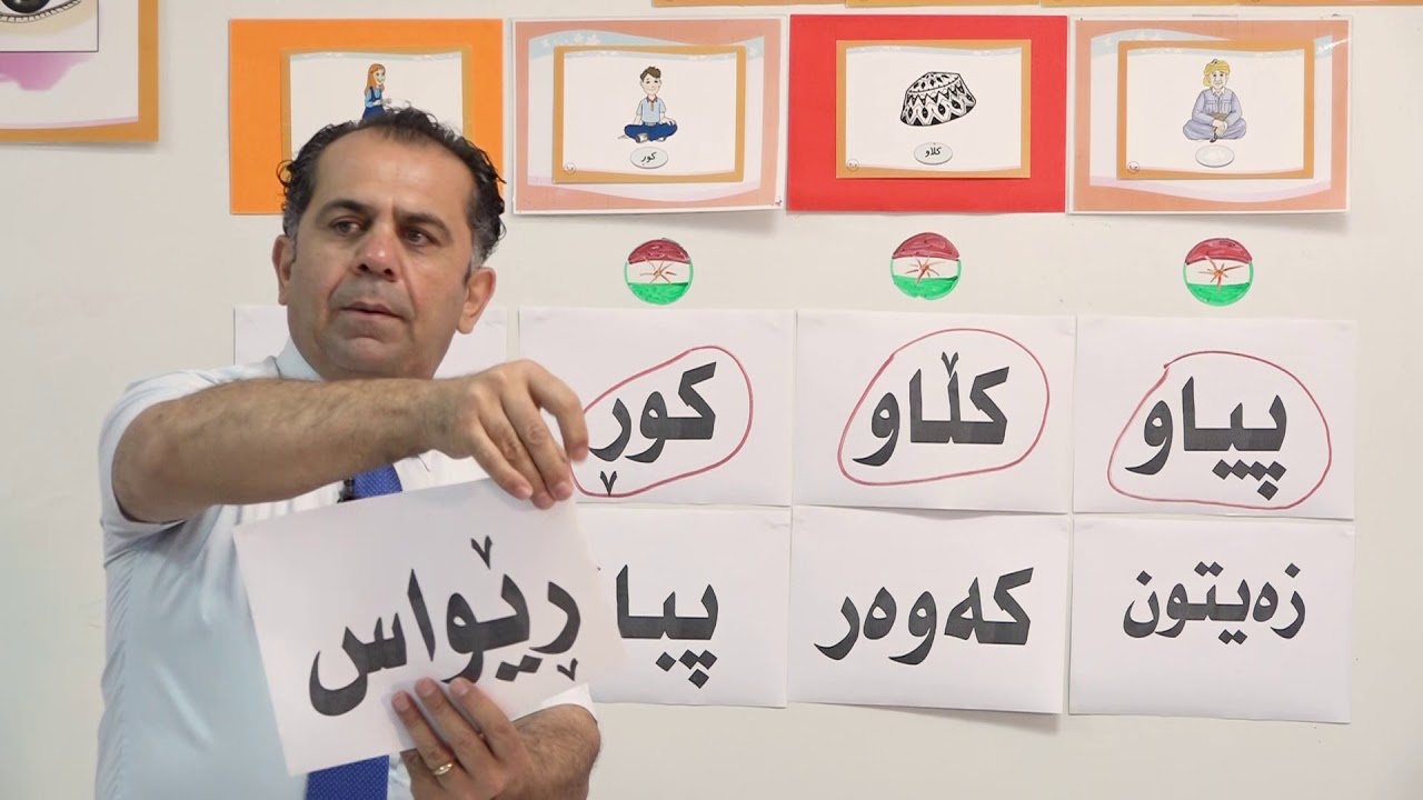 وانەی کوردی پۆلی یەک  بابەتی چا، و