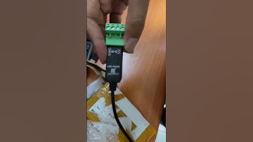 Unboxing USB to Rs-485 converter #plc#scada#unboxing#unboxingvideo#programming #basicplc#usb#connect