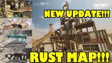💥NEW💥 RUST MAP GAMEPLAY (SEASON 6 ) Call of Duty Mobile (iOS Android)