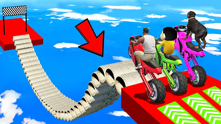 SHINCHAN AND FRANKLIN TRIED IMPOSSIBLE MOTORCYCLE ...