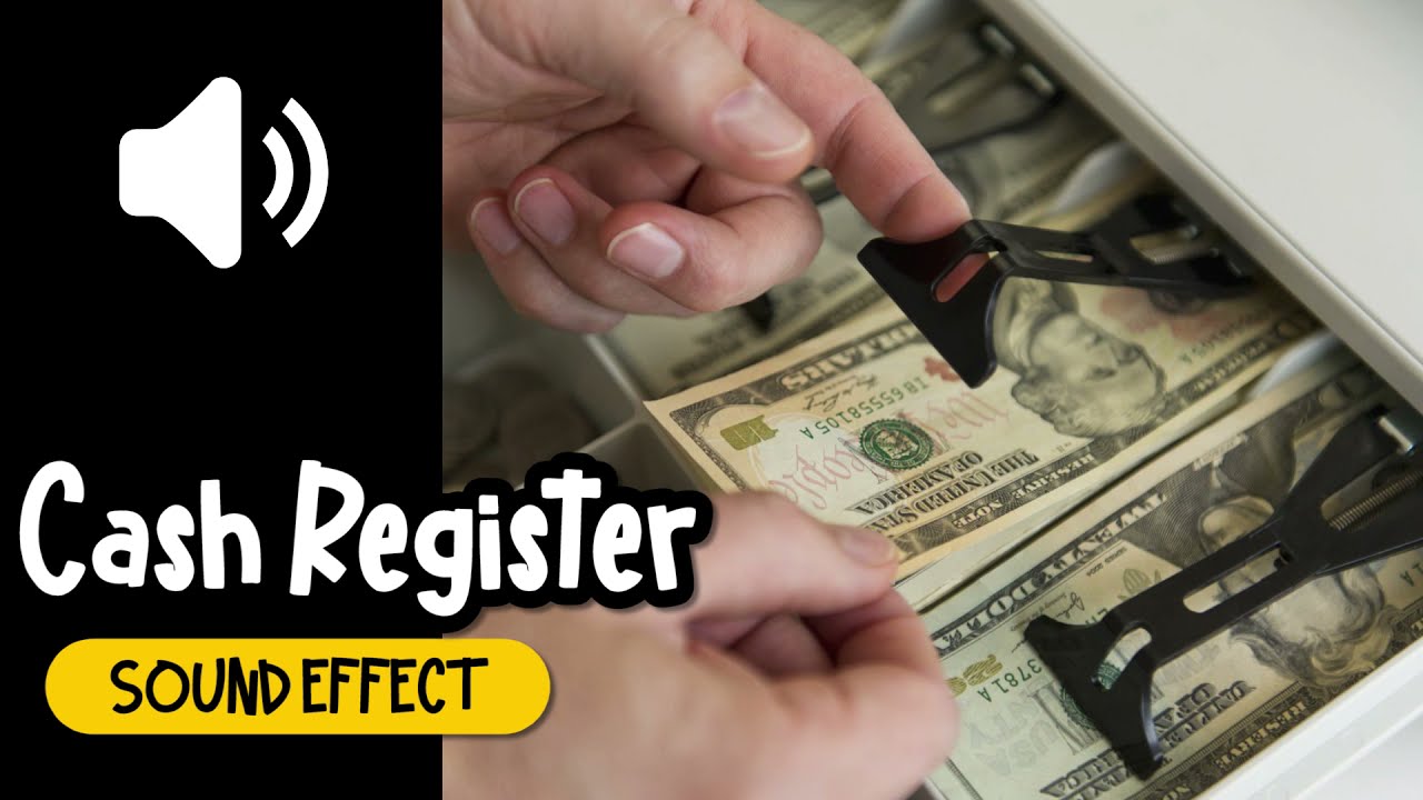Cash Register Sound Effect 收銀機 入賬 錢 音效 (High Quality) YouTube