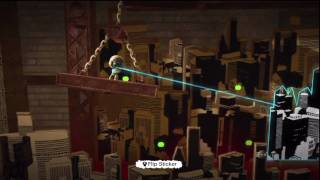 LittleBIGPlanet (720p HD) Walkthrough Part 53 - The Construction Site - Initial & Aced screenshot 3