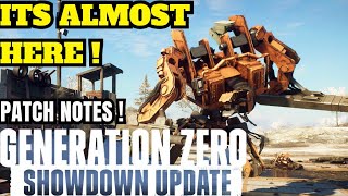 The Showdown Update Patch Notes