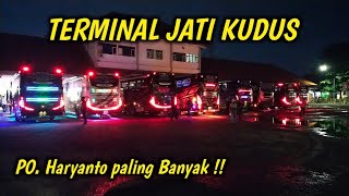 PO. Haryanto Mendominasi❗ Hunting Bus Terminal Jati Kudus.
