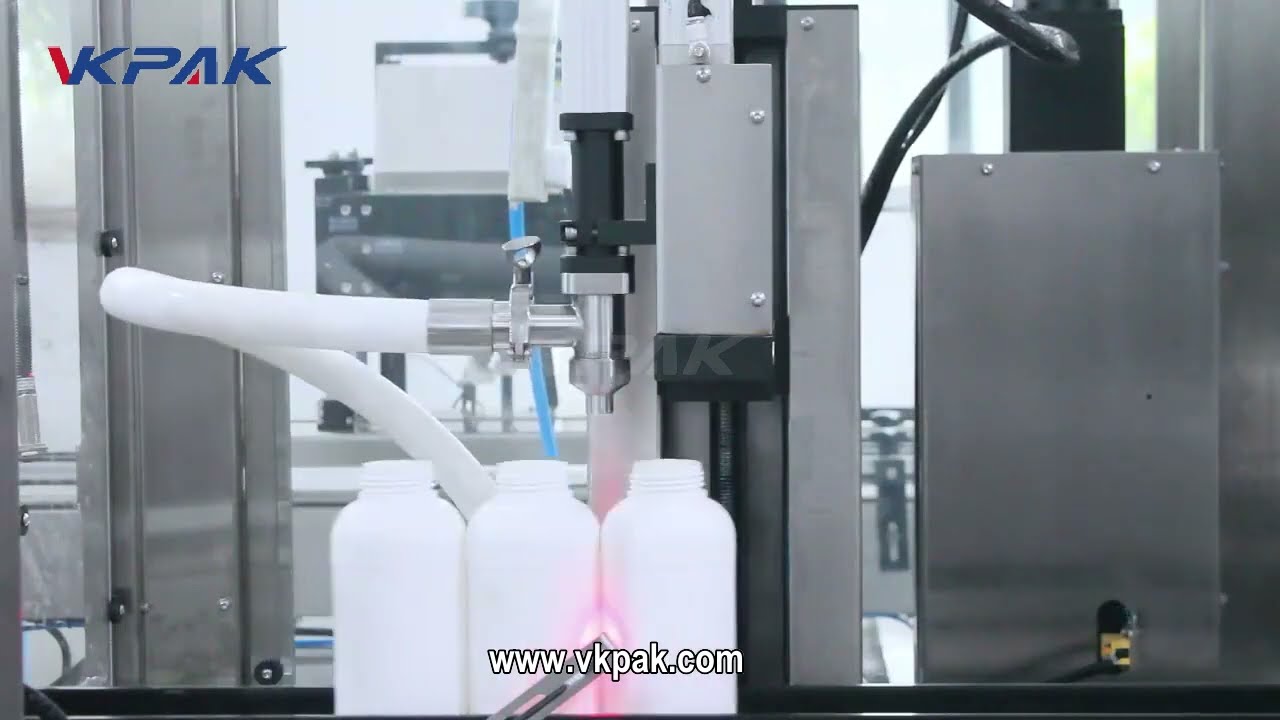 Plastic Bottle Filling Machine, Daily Chemical Liquid Filling Line
