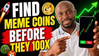 Meme Coin Trading | How To Find Meme Coins Before They 100x Using DexScreener &amp; Phantom Wallet