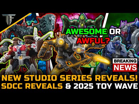 New SDCC 2025 Official Transformers Studio Series & Age Of The Prime Reveals! - Awesome Or Awful?