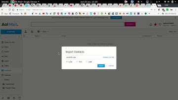 Stored XSS in AOL Mail via vCard import (2017)