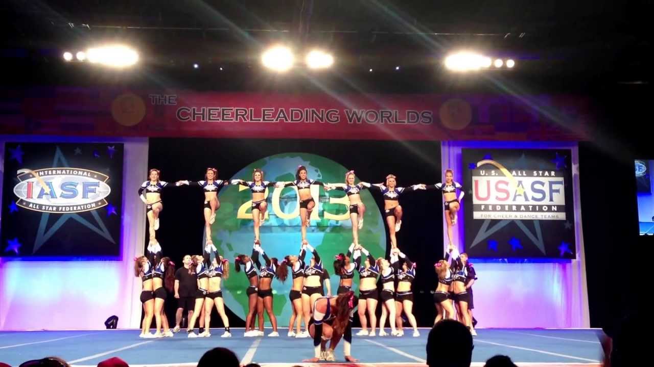 The Cheerleading Worlds 2013 The California All Stars Sparkle