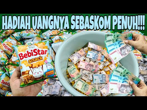 VIRAL!!! HADIAH UANGNYA SEBASKOM PENUH!!! UNBOXING BEBISTAR BERHADIAH UANG