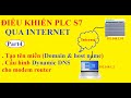 Kết nối và điều khiển PLC S7 qua internet. Create domain, host name [Tạo tên miền cho webserver]