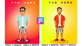 Miniature Cartoon Photo Editing Tamil in picsart | Cartoon Photo Editing in Mobile Lokesh Editing screenshot 5