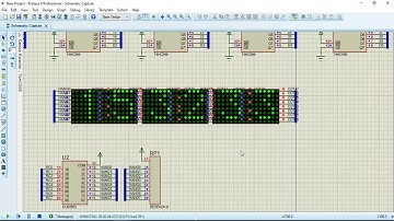 34 | ĐỒNG HỒ LED MATRIX PIC16F877A #PIC16F877A #LEDMATRIX