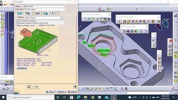 Catia Nc Programming Exercise - 73 #facing #pocketing #profilecontouring #drilling #catianc #ncprogr