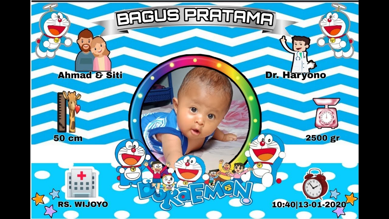 CARA EDIT BIODATA BAYI HANYA MENGGUNAKAN 2 APLIKASI ANDROID YouTube