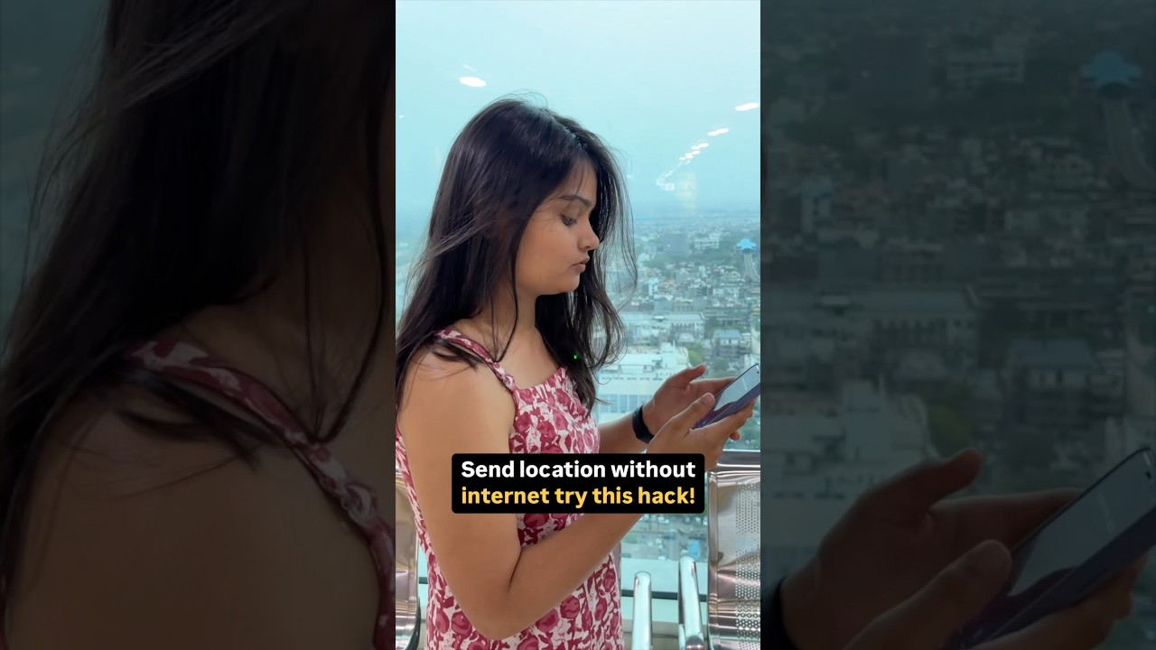 Now you can send your location without internet try this simple hack!