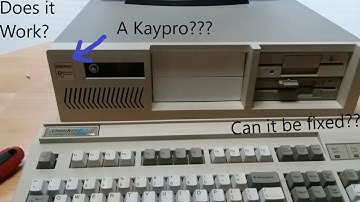 XT Clone Restore (Made by Kaypro?!)