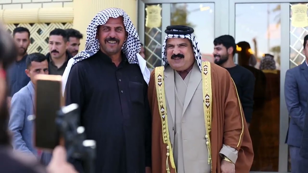 الامين العام لمنظمة بدر الحاج هادي العامري ف مضيف الشيخ الحاج عادل الحاج علي الدرجال ف عشيرةال جويبر