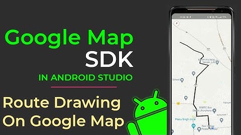 Draw Route Between Two Locations On Google Map In Android Studio | Direction Api | #codebyashish