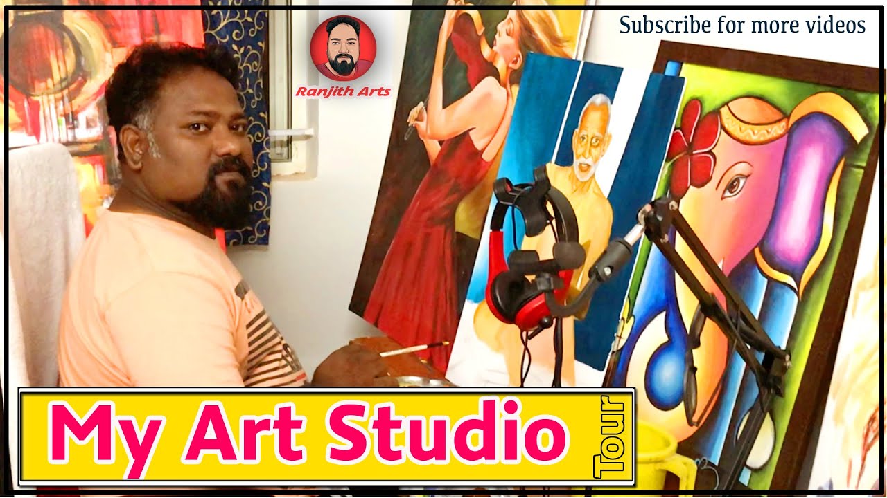 My Art Studio |Ranjith Arts - YouTube
