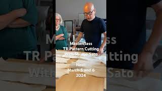 Tr pattern cutting masterclass with Shingo Sato