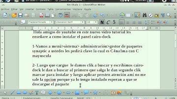 como instalar el panel cairo-dock bien explicado en la canaima (elniga 19)