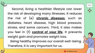 Listening Practice - good health - Analytical Exposition Text