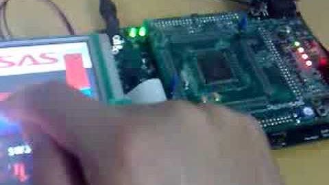 Renesas LCD direct drive demo