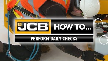 JCB Access - How to Daily Checks