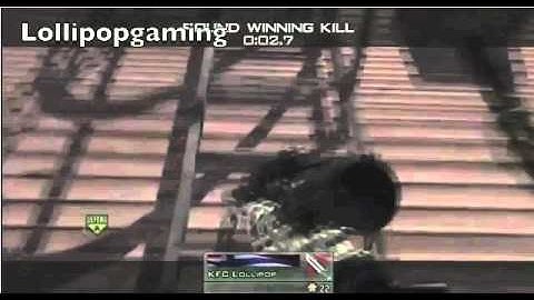 Call Of Duty Modern Warfare 2: Ladder Stall 360 No Scope GWK