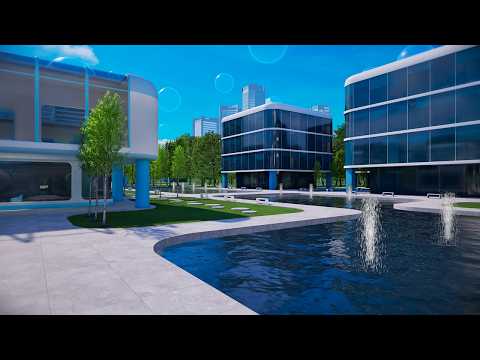 Crystal Campus | Frutiger Aero Ambience | No AI
