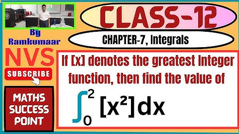  | Part-57 | Class-12 | Integrals | Chapter-7 | NCERT Misc-7, Related Question |