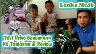 Review Lenka Mc46  Test Drive Tanjakan  Motor Mini Lenka Mc46  Motor Mini Trail Anak