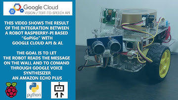 GoPiGo RaspberryPi Python Google Cloud API
