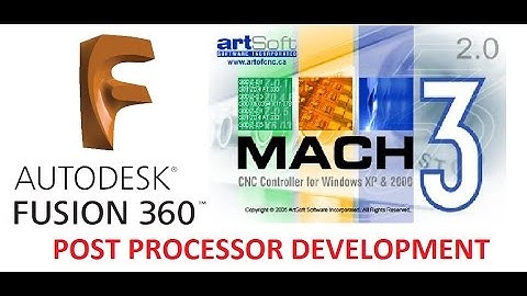 Mach3 Milling Post Processor for Fusion360 - Edit Your Own Post