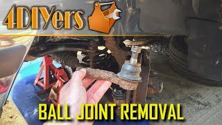 How to Break a Ball Joint Free  4 Different Ways