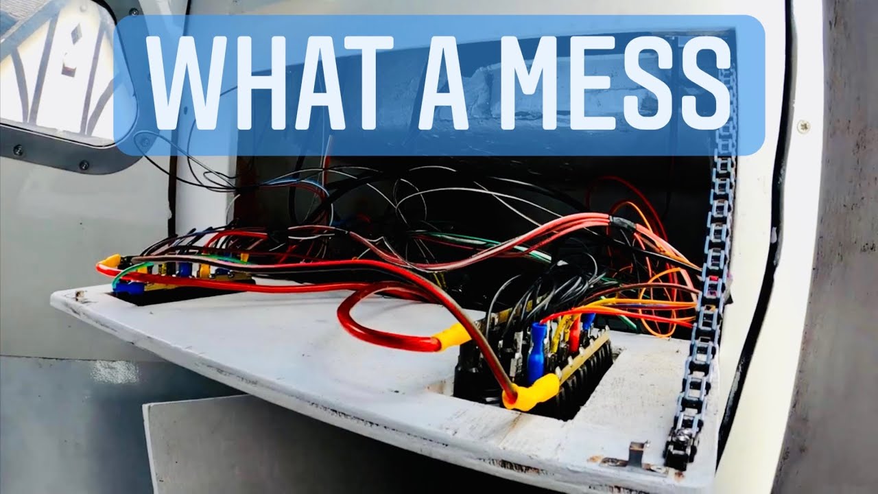 Marine 12v Set Up and Tidy Up! Sailing Meraki | Ep.33