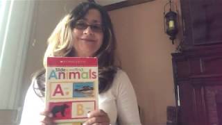 Scholastics ABC Slide and Find Animals , Book#7