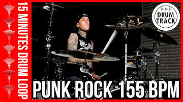 Drum Beat 155 bpm - Groove Drum Track 155 BPM Punk Rock | Batería 155 BPM Punk Rock