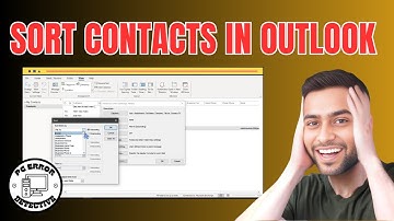 How to Sort Contacts in Outlook