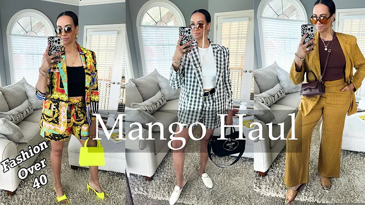 MANGO TRY ON HAUL SPRING/SUMMER 2022 | Fashion Over 40 | by Crystal Momon