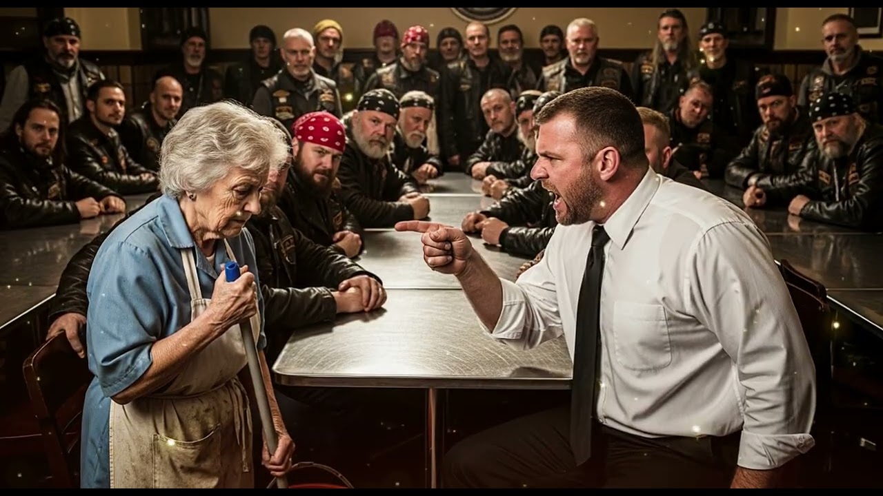 „Curăță mai repede, scroafo!” — Șeful umilește femeia; 50 de bikeri aud și șochează orașul