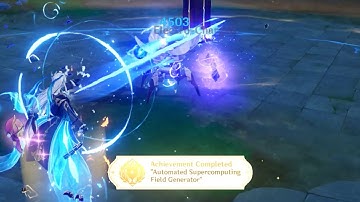 Hidden Achievement Fontaine: Automated Supercomputing Field Generator | Genshin Impact Fontaine 4.1