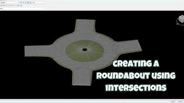 Creating A Roundabout Using Civil 3D intersection Tools - Part 1