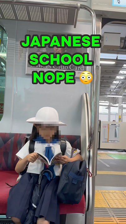 Why are you switching to being a Japanese schoolboy 😧The truth about schools in Japan #japan #school