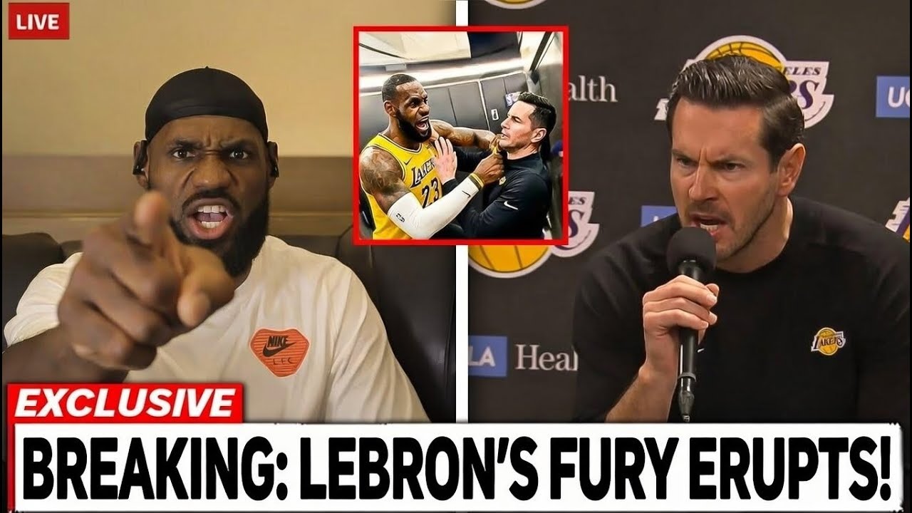 EXCLUSIVE: LeBron LOSES His Mind After Coach EXPOSES Lakers TOXIC Locker Room NBA is in TOTAL SHOCK!