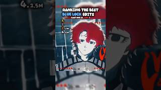 RANKING BEST BLUELOCK EDITS 🔥 #anime #animeedit #bluelock