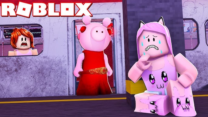 Roblox - PASSEANDO COM A VITORIA MINEBLOX (All The Pink Things